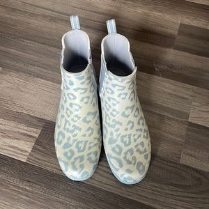 Leopard Print Hunter Boots